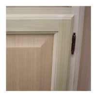 Porta tv angolare in legno classico 2 porte grezzo l.73 x 73 h.83 (208) - Mobili 2G