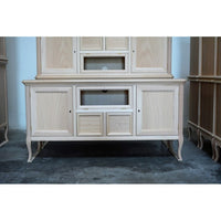 Porta tv classico in legno 2 porte 2 cassetti finitura bassano l.140 p.45 h.70 - Mobili 2G