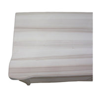 Porta tv  classico in legno bombato 4 cassetti grezzo l.182 p.50 h.61 (3026) - Mobili 2G