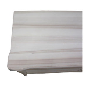 Porta tv  classico in legno bombato 4 cassetti grezzo l.182 p.50 h.61 (3026) - Mobili 2G