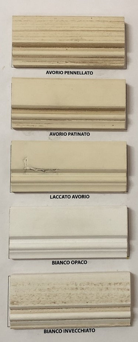 Porta tv in legno 2 ante shabby bianco l.152 p.55 h.60 - Mobili 2G