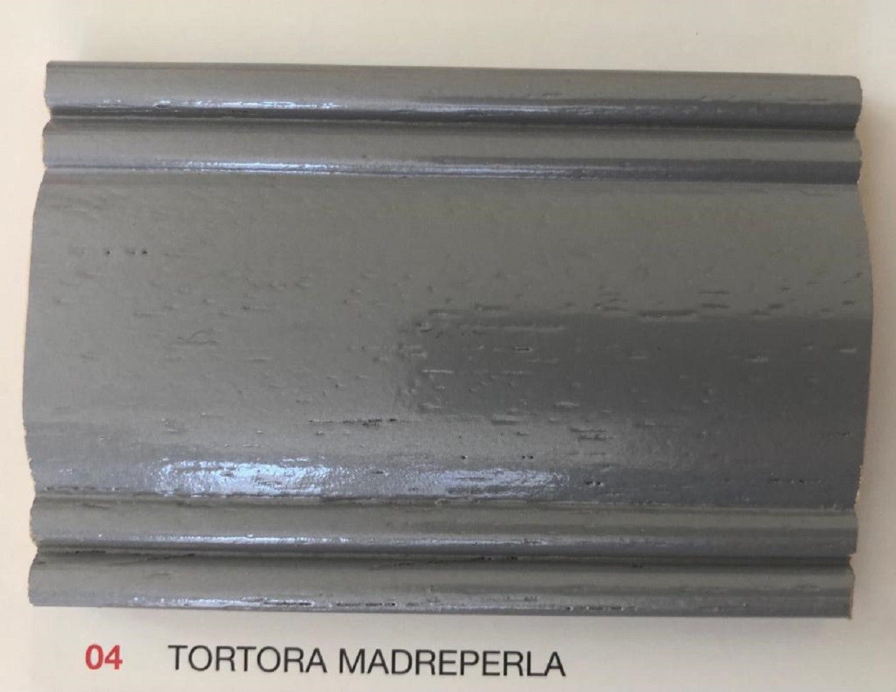 Porta tv in legno in legno shabby tortora madreperla 182x50x61 (1372) - Mobili 2G