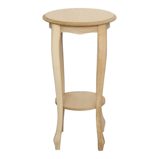 Porta vaso legno massello grezzo 38x38x70 - Mobili 2G