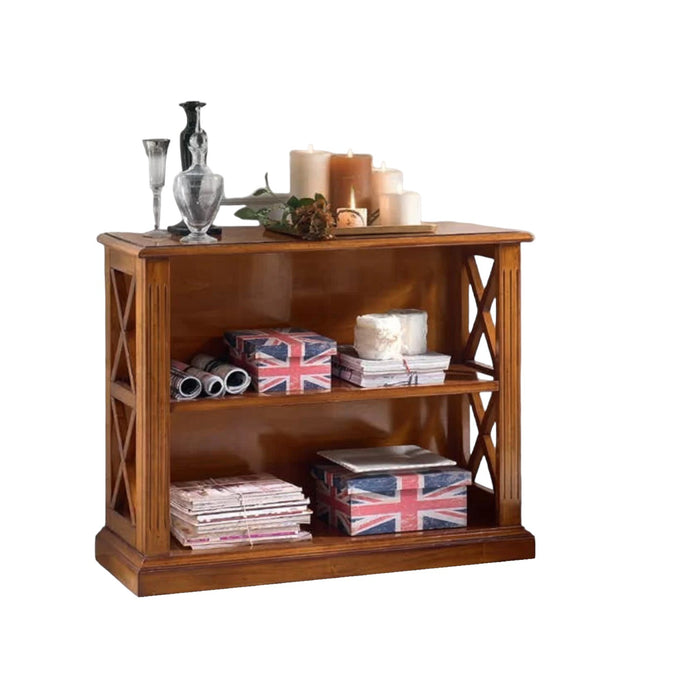 Retrodivano libreria classico in legno bassano 100x38x81 - Mobili 2G