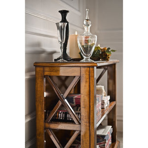 Retrodivano libreria classico in legno bassano 100x38x81 - Mobili 2G