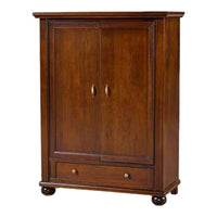 Scarpiera 2 porte in legno noce l.97 p.44 h.130 - Mobili 2G