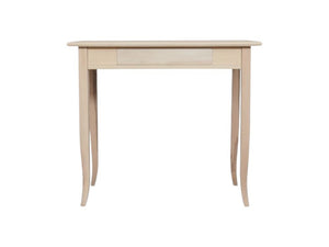 Scrivania classica 1 cassetto in legno grezzo 90x50x78 - Mobili 2G