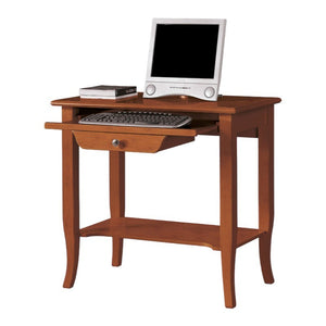 Scrivania 1 casssetto noce arte povera cm 85x49x79h (533) - Mobili 2G