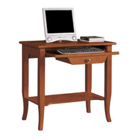 Scrivania 1 casssetto noce arte povera cm 85x49x79h (533) - Mobili 2G