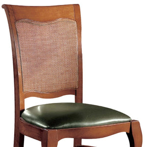 Sedia classica imbottita paglia di vienna legno bassano 50x57x94 - Mobili 2G