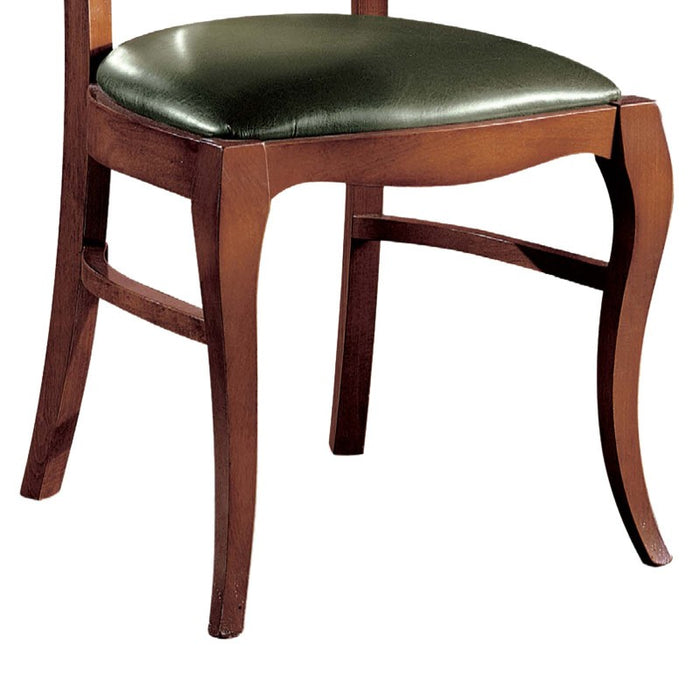 Sedia classica imbottita paglia di vienna legno bassano 50x57x94 - Mobili 2G