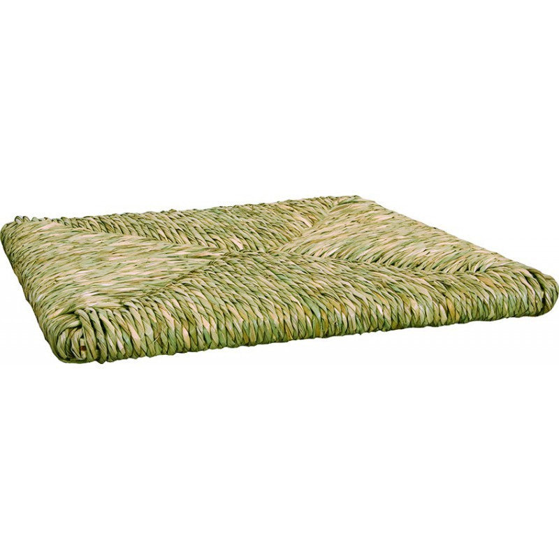 Set 2 capotavola a lira in legno tinta noce seduta paglia - Mobili 2G