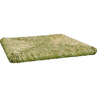 Set 2 capotavola a lira in legno tinta noce seduta paglia - Mobili 2G