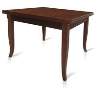 Set tavolo 80x80 legno allungabile quadrato con 4 sedie legno seduta legno - Mobili 2G