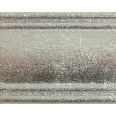 Specchiera in foglia argento rettangolare 62 x 82 x 3