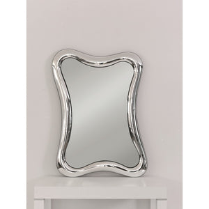 Specchiera moderna ondulata  75x110