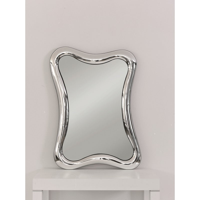 Specchiera moderna ondulata  75x110