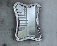 Specchiera moderna ondulata  75x110