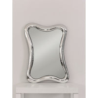 Specchiera moderna ondulata 90 x120