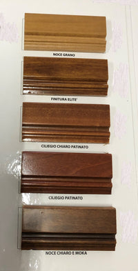 Tavolo a libro in legno massello di noce l.100 p.100 h.78