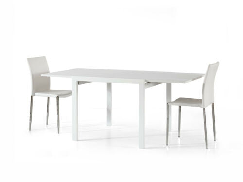 Tavolo allungabile colore bianco frassinato cm 120x90x76h chiuso