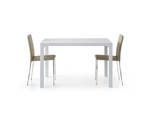 Tavolo allungabile colore bianco frassinato cm 120x90x76h chiuso