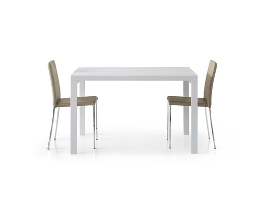 Tavolo allungabile colore bianco frassinato cm 120x90x76h chiuso