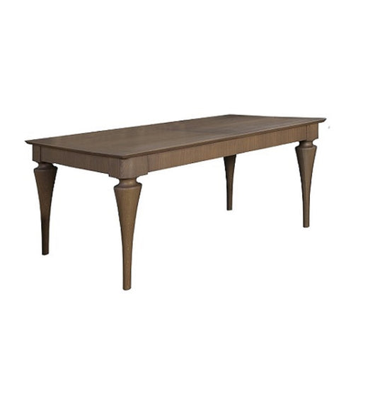 Tavolo allungabile in legno massello di rovere l.160 p.100 h.78