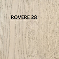 Tavolo allungabile in legno massello di rovere l.180 p.100 h.78