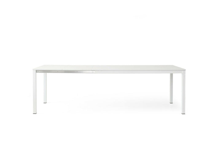Tavolo moderno allungabile bianco frassino 160x90x76h - Mobili 2G