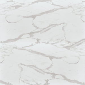 Mobili 2g - tavolo moderno allungabile piano ceramica effetto marmo 120x90x78