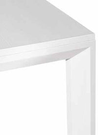 Tavolo moderno bianco frassinato allungabile 130x85 h77