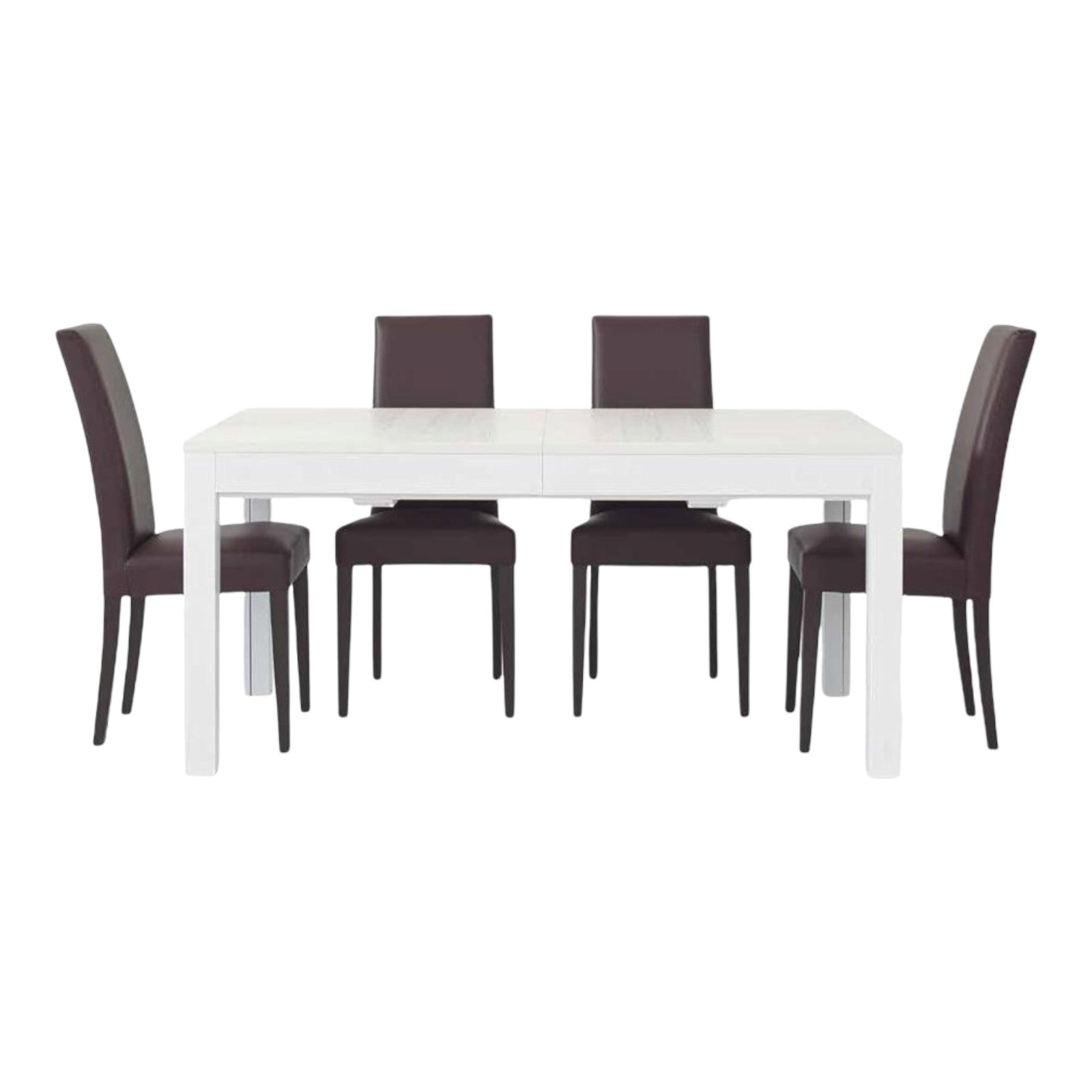 Tavolo moderno bianco frassino 180x90x76 allungabile