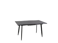 Mobili 2g - tavolo moderno design allungabile rovere grigio 140x85x76 - Mobili 2G