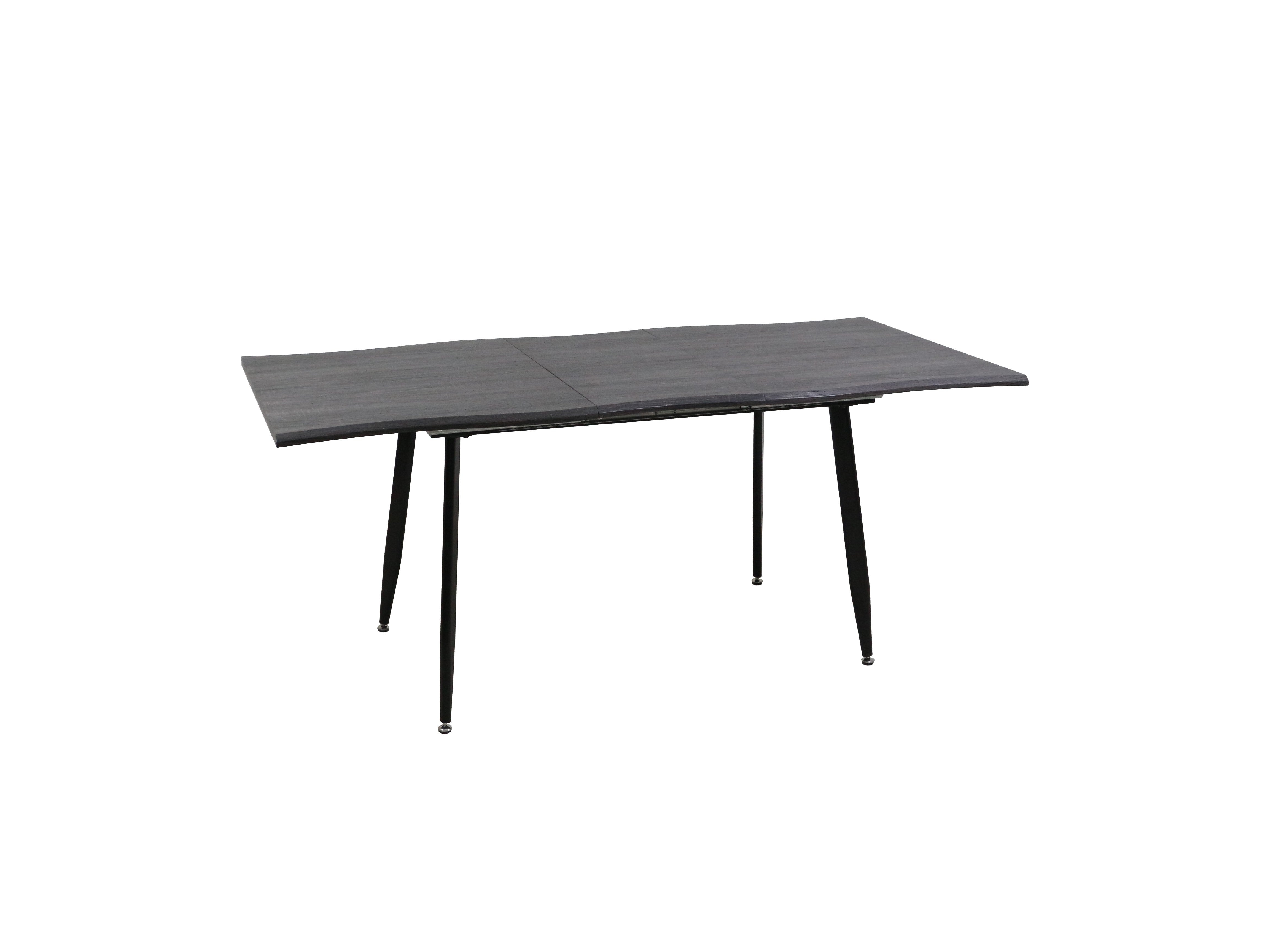 Mobili 2g - tavolo moderno design allungabile rovere grigio 140x85x76 - Mobili 2G