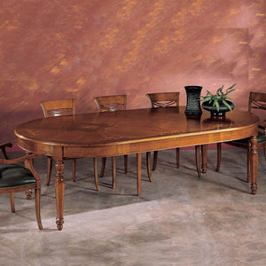 Tavolo rotondo allungabile legno massello bassano 140x140x78 - Mobili 2G