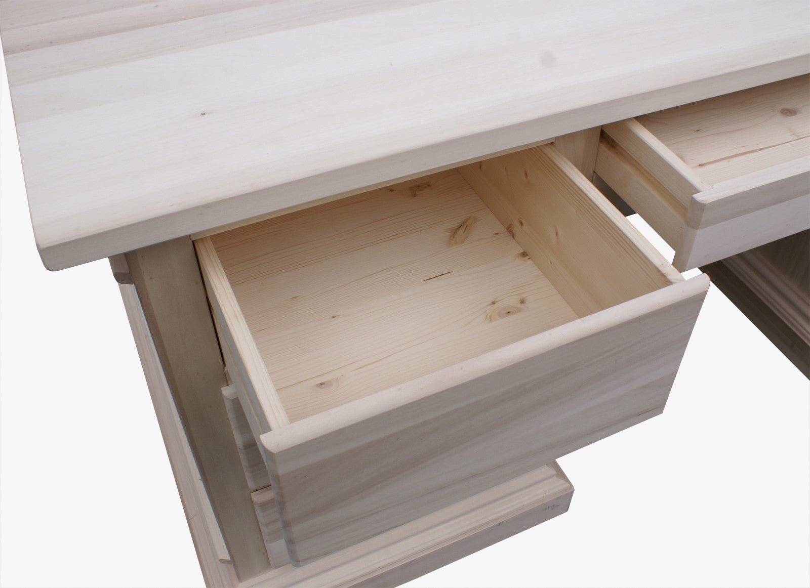 Vetrina in legno 1 cassetto 1 porta grezzo l.88 p.46 h.205 (5006) - Mobili 2G