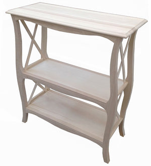 Vetrina in legno 1 cassetto 1 porta grezzo l.88 p.46 h.205 (5006) - Mobili 2G