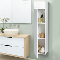 IDMarket - Mobili bagno colonna bianco LILA