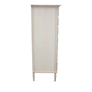 Cassettiera in legno 7 cassetti grezzo l.85 p.47 h.138 (1921) - Mobili 2G