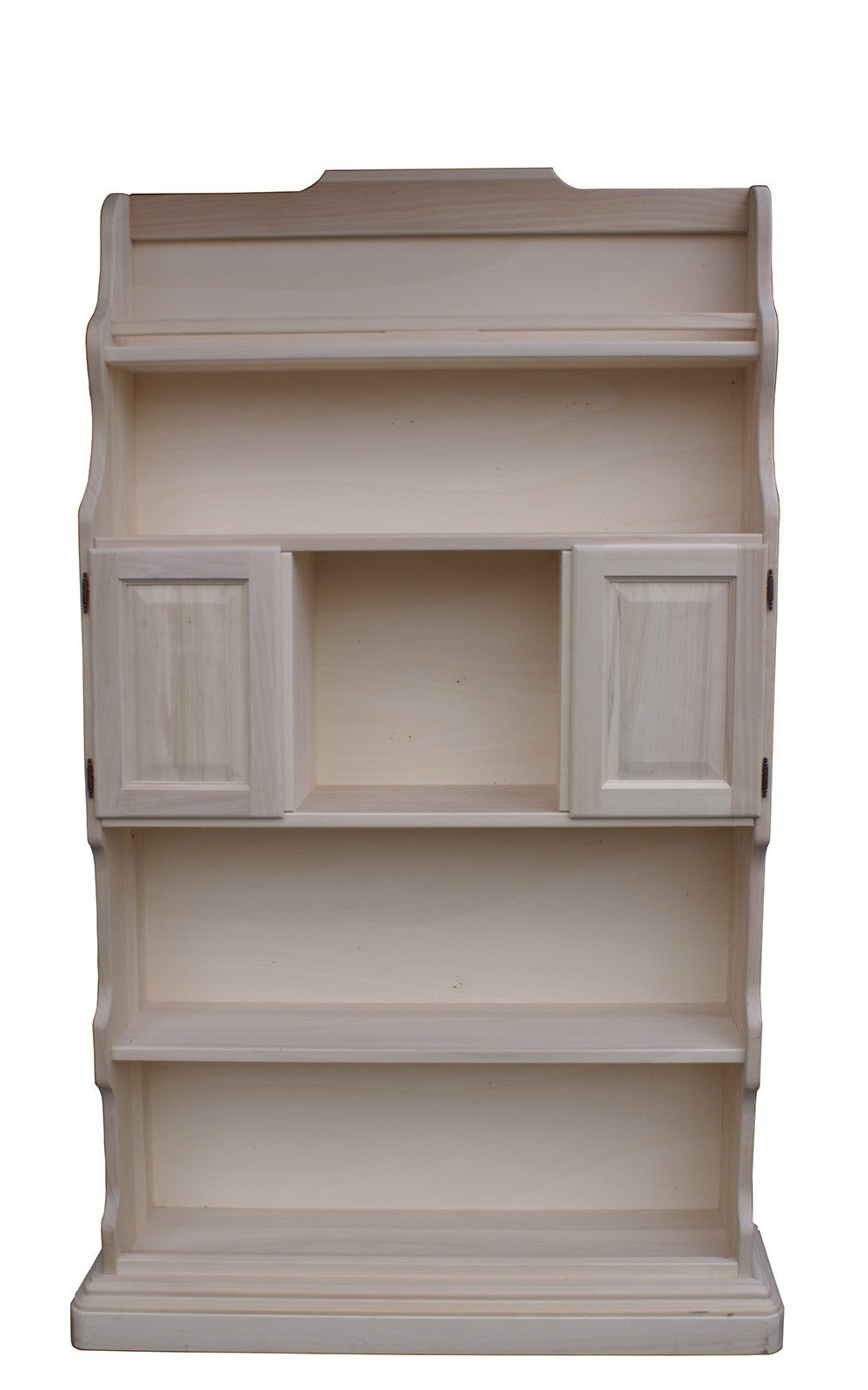 Mobile bar porta bottiglie grezzo l.126 p.33 h.199 (1224) - Mobili 2G