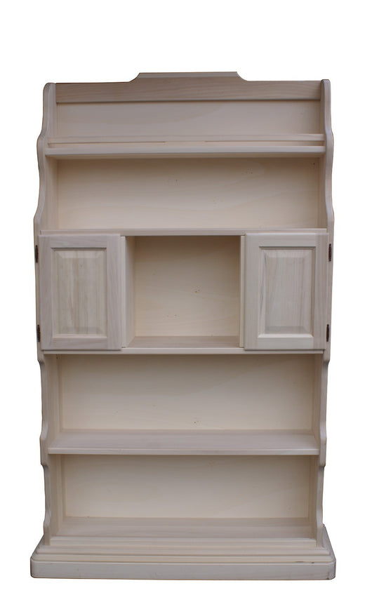 Mobile bar porta bottiglie grezzo l.126 p.33 h.199 (1224) - Mobili 2G