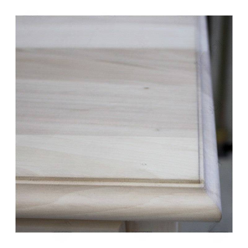 Como' in legno 4 cassetti grezzo l.112 p.52 h.91 (3021) - Mobili 2G