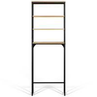 IDMarket - Mobili per WC con 4 ripani di design industriale DETROIT