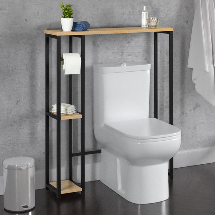 IDMarket - Mobili per WC con ripani di design industriale DETROIT