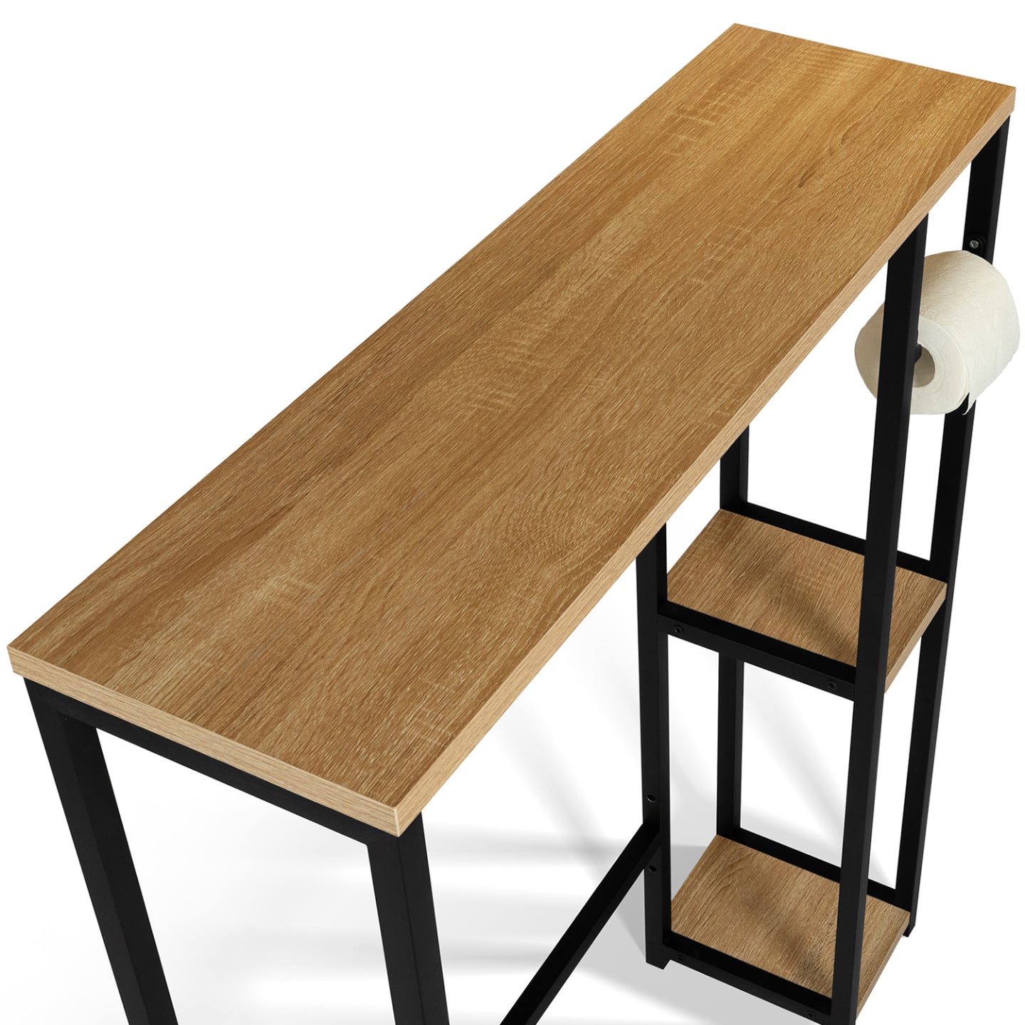 IDMarket - Mobili per WC con ripani di design industriale DETROIT