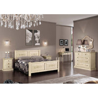 Mobili2g - specchiera sagomata legno shabby 92x3x84 - Mobili 2G