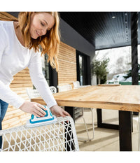 Mocio Elettrico Senza Fili Ricaricabile Per La Pulizia Casa Pavimenti Ergonomico         