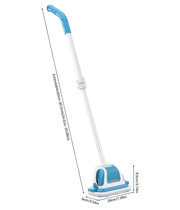 Mocio Elettrico Senza Fili Ricaricabile Per La Pulizia Casa Pavimenti Ergonomico         