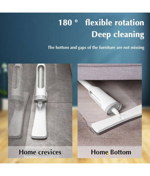 Mocio Lavapavimenti Autostrizzante Pieghevole Regolabile Con Panno In Spugna Mop         